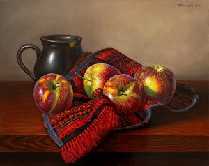 Wojciech Piekarski, Martwa natura z jabłkami