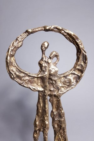 Sławomir Micek, Adam i Ewa (Brąz, wys. 34,5 cm)