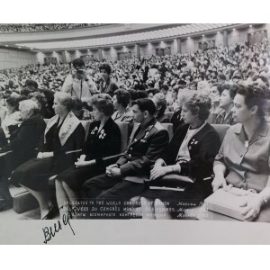 WALENTYNA TIERESZKOWA NA ŚWIATOWYM KONGRESIE KOBIET, Moskwa, 1963