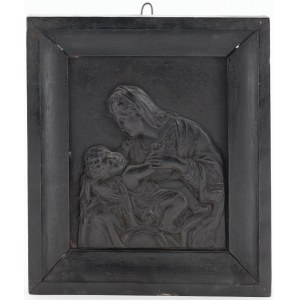 MADONNA Z DZIECIĄTKIEM, I poł. XIX w.