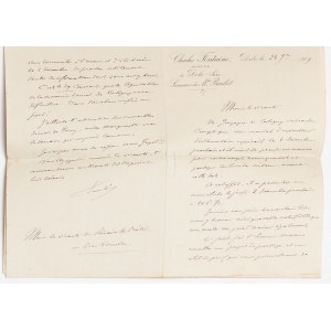 DZIEWIĘĆ LISTÓW NOTARIUSZA CHARLESA FONTAINE'A, Dole, 1908-1909