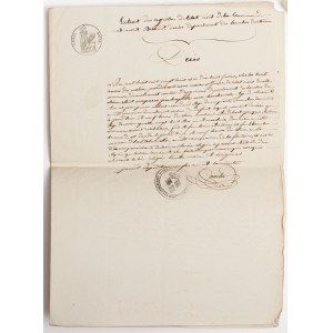 DOKUMENT NOTARIALNY, 3.03.1828