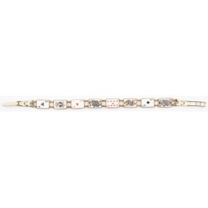 DECORATED CARD BRANCH, 20th century.