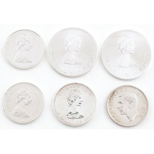 SIX PIÈCES EN ARGENT, CANADA