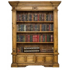 Regał biblioteczny (An Italian walnut bookcase)