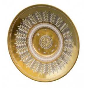 Podstawka pod filiżankę (A gilt Vienna saucer)