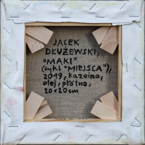 Dłużewski Jacek, „Maki” (cykl „Miejsca”) / Rok realizacji: 2019