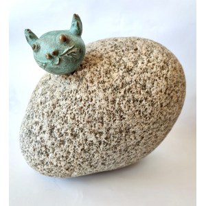 Bronislaw Chromy (1925-2017), Cat, 1990s.