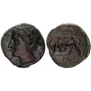 Ancient Greece Litra 317 - 289 BC Sicily Syracuse Agathokles