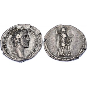 Roman Empire Denarius 140 - 144 AD Antoninus Pius