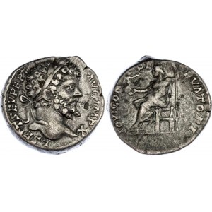Roman Empire Denarius 198 - AD Septimius Severus