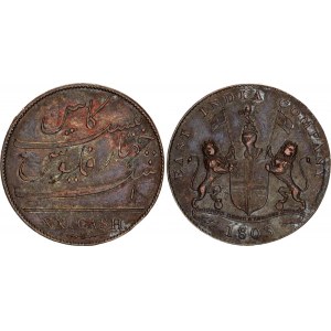 British India Madras 20 Cash 1803