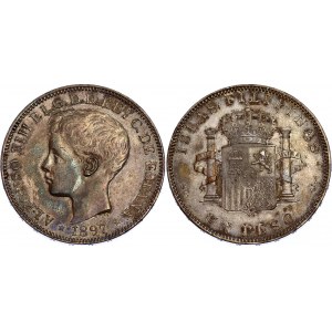 Philippines 1 Peso 1897 SGV