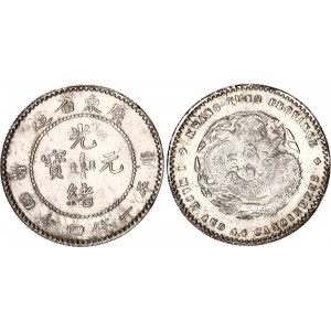 China Kwang Tung 20 Cents 1909 -1911