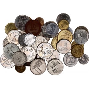Israel Lot of 41 Coins 1949 - 1991