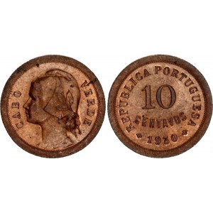 Cabo Verde 10 Centavos 1930