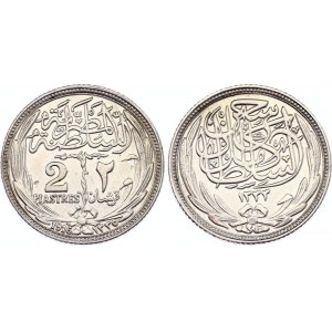 Egypt 2 Piastres 1916