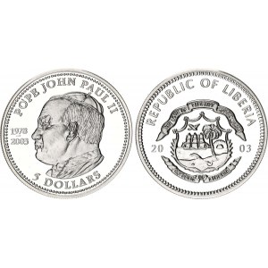 Liberia 5 Dollars 2003
