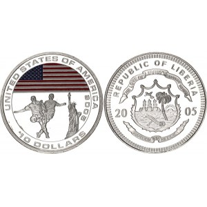 Liberia 10 Dollars 2005