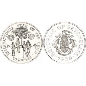 Seychelles 50 Rupees 1980