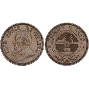 South Africa 1 Penny 1892