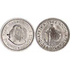 South Africa 10 Cents 1964