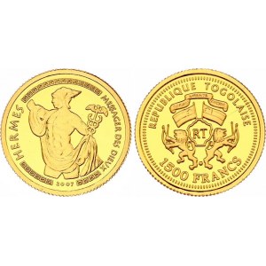 Togo 1500 Francs 2007