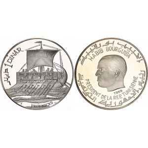 Tunisia 1 Dinar 1969 NI