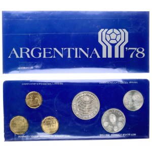 Argentina 20 - 50 - 100 - 1000 - 2000 - 3000 Pesos 1977 World Football Championship 1978