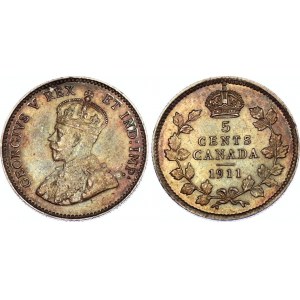 Canada 5 Cents 1911