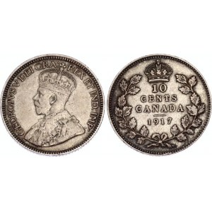 Canada 10 Cents 1917