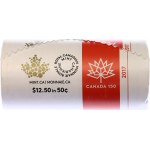 Canada Full Roll of 50 Cents 2017