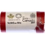 Canada Full Roll of 50 Cents 2017