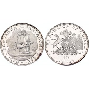 Chile 10 Pesos 1968