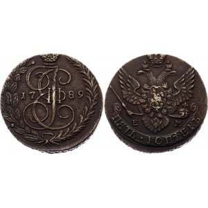 Russia 5 Kopeks 1789 EM