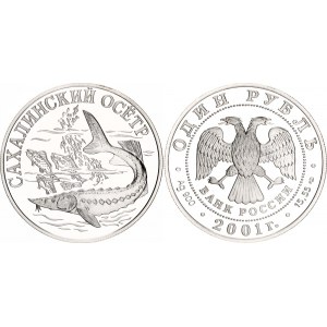 Russian Federation 1 Rouble 2001 СПМД