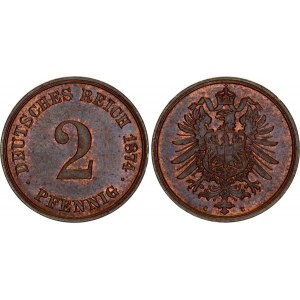 Germany - Empire 2 Pfennig 1874 C