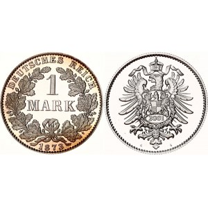 Germany - Empire 1 Mark 1873 (2001) A Restrike