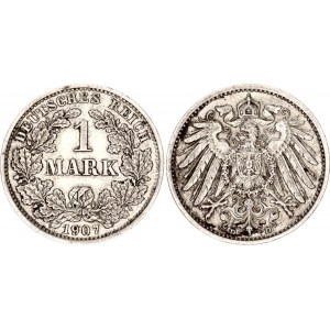 Germany - Empire 1 Mark 1907 D