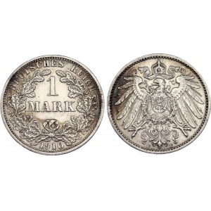 Germany - Empire 1 Mark 1910 F