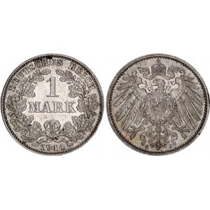 Germany - Empire 1 Mark 1914 J