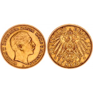 Germany - Empire Prussia 10 Mark 1906 A