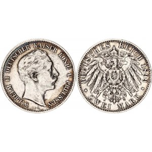 Germany - Empire Prussia 2 Mark 1899 A