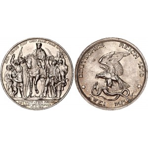 Germany - Empire Prussia 2 Mark 1913 A