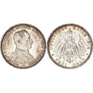 Germany - Empire Prussia 3 Mark 1914 A