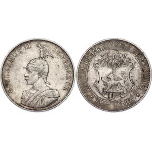 German East Africa 2 Rupien 1893