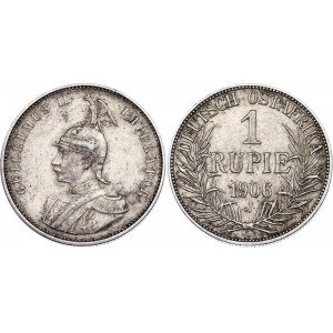 German East Africa 1 Rupie 1906 J