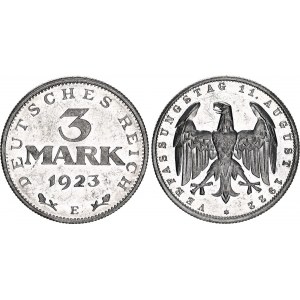 Germany - Weimar Republic 3 Mark 1923 E