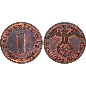 Germany - Third Reich 1 Reichspfennig 1938 E