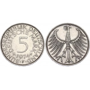 Germany - FRG 5 Mark 1974 F